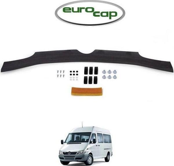 Mercedes Sprinter W901 Ön Kaput Koruma Rüzgarlığı 3mm Akrilik Parlak Siyah Deflektör 2000-Uyumlu - Image 1