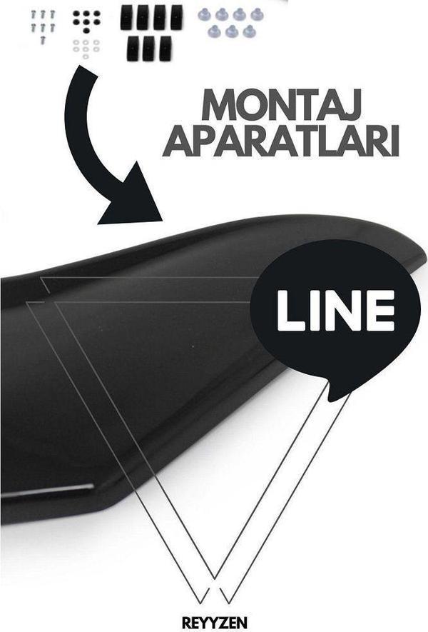 Toyota Aurıs Uyumlu Kaput Koruma / Kaput Rüzgarlığı Koruyucu 2013-2017 - Image 1