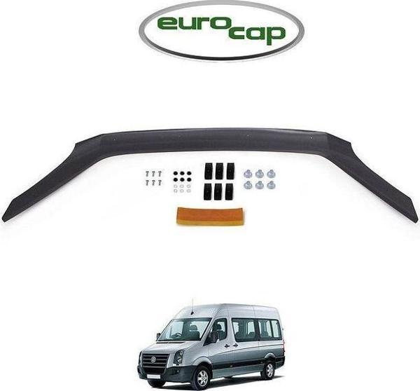 Volkswagen Crafter Uyumlu Ön Kaput Koruma Rüzgarlığı 3mm Akrilik (abs) Parlak Deflektör 2006-2012 - Image 1