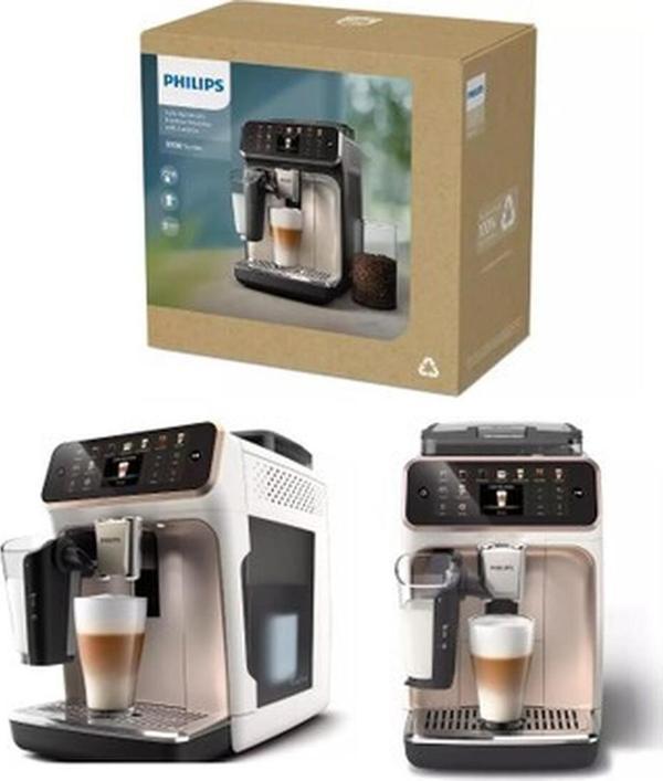 Philips Soğuk Sıcak Tüm Kahveler 20 Farklı Kahve Çeşidi Silentbrew Teknolojisi ile %40 Daha Sessiz Tam Otomatik Kahve Makinesi+ Tchibo Kahve ve Lambader Hediye - Image 1