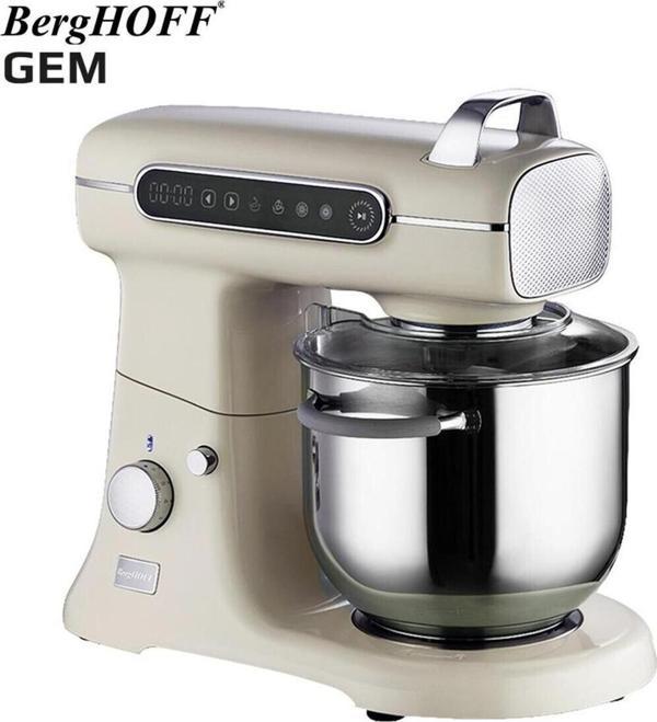 Gem Retro 7 L Vanilya Krem Rengi Artisan Yüksek Performans Stand Mikser 7950011 - Image 1