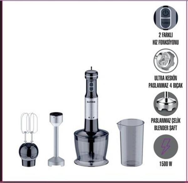 Gosso 2400 Blender Seti - Image 1