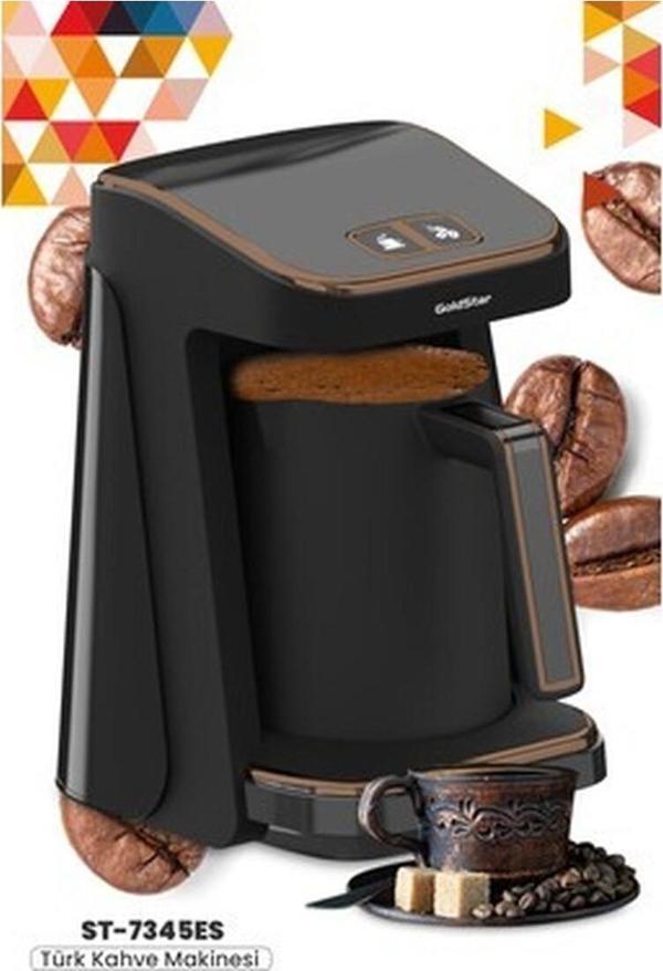 Goldstar Geniş Hazneli Bpa Free Özellikli 5 Kişilik Türk Kahve Makinesi Siyah St- - Image 1