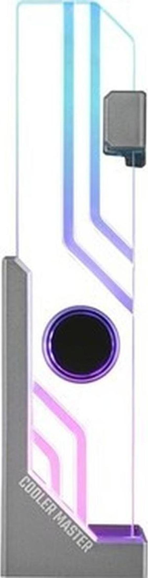 Master MCA-U000R-AGSBTG-00 Masteraccessory Atlas Argb Ledli Tempered Camlı Universal Ekran Kartı Destek Aparatı (Vga Holder) - Image 1