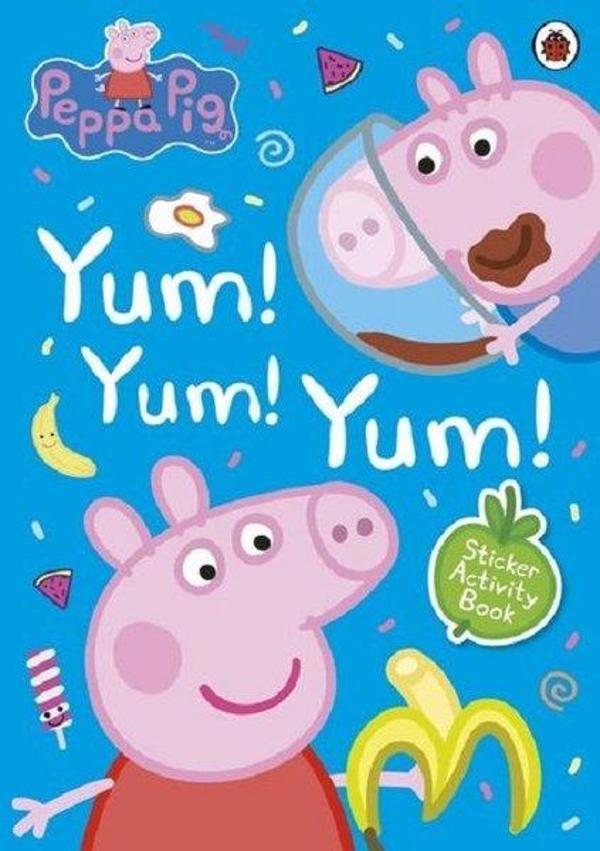 Peppa Pig: Yum! Yum! Yum! Sticker Activity Book - Ladybird Books - Image 1