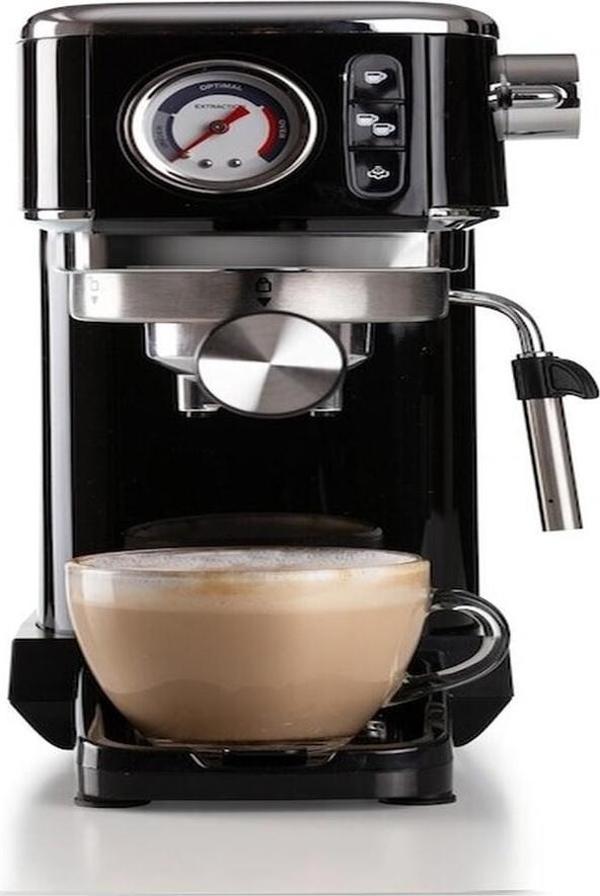 Ariete Moderna 1381/32 Slim Espresso Kahve Makinesi Siyah - Image 1