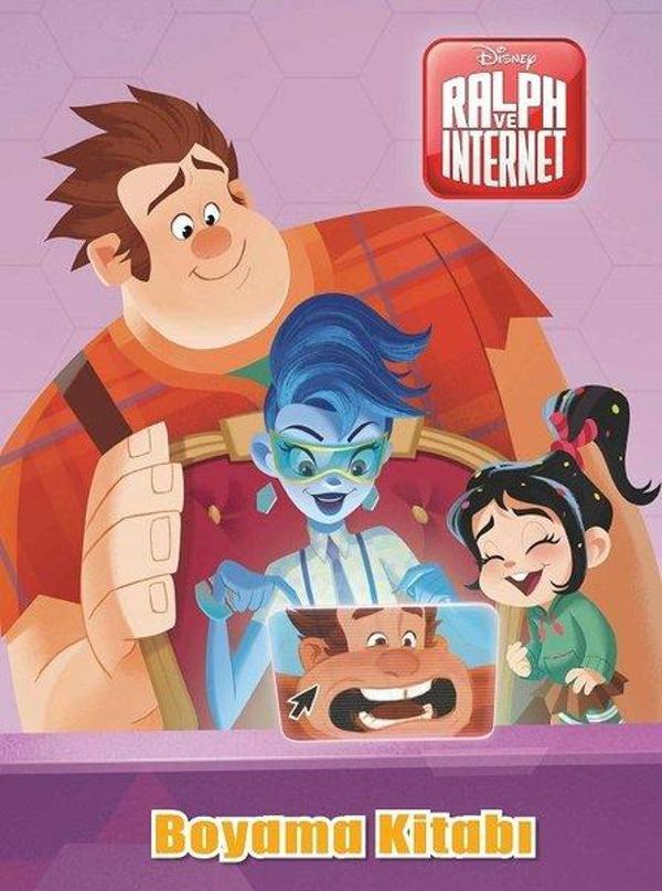 Ralph ve İnternet-Boyama Kitabı - Doğan ve Egmont Yayıncılık - Image 1