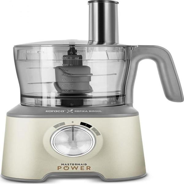 Karaca x Refika Birgül Mastermaid Power Multifunctional 10 in 1 Swiss Cream Mutfak Robotu 2000W - Image 1