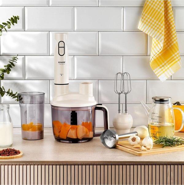 Chef Blend Mega Blender Set-krem - Image 1