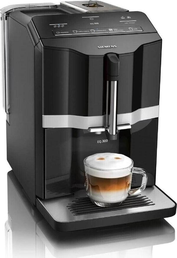 Eq300 Series 1300 W 1400ml Seramik Öğütücü Kahve Ve Espresso Makinesi, Siyah - Image 1