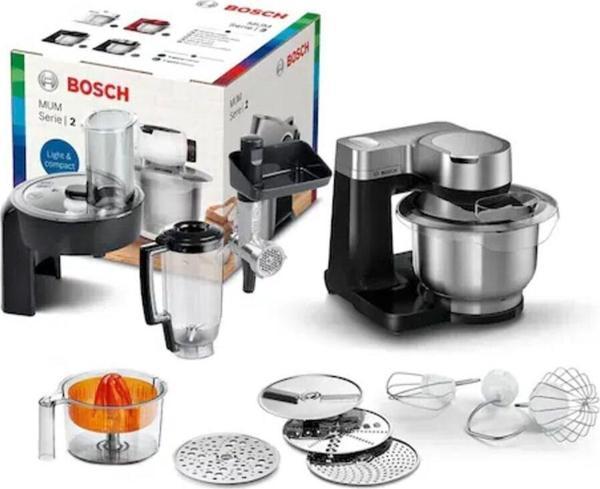 Premium Hamur Yoğurma Kıyma Çekme ve Blender Aparatlı Çok Fonksiyonlu Mutfak Robotu - Image 1