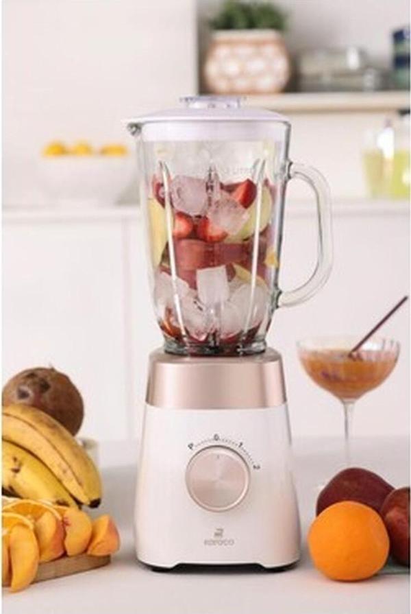 Karaca Shake, Milkshake, Sebze Suları Buz Kırıcı 1,5 Lt Cam Sürahi Hazneli Pulse Özellikli Smoothie Blender 1000W - Image 1