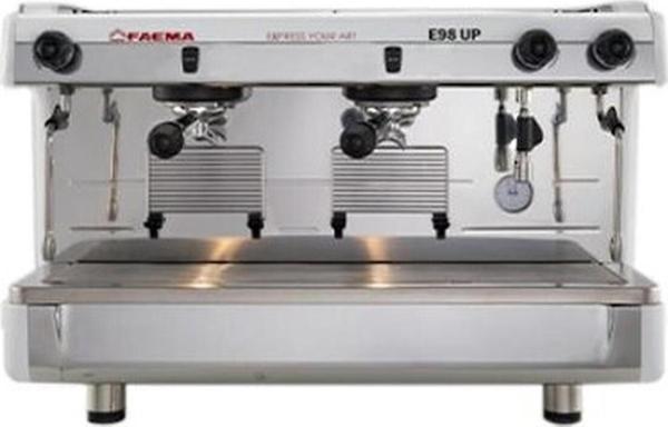 Faema E98 Up S2 Tall Cup Yarı Otomatik Espresso Kahve Makinesi, 2 Gruplu, Beyaz - Image 1