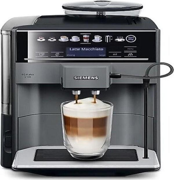 Siemens Eq6 Plus S100 TE651209RW Tam Otomatik Espresso Makinesi Gri - Siyah - Image 1