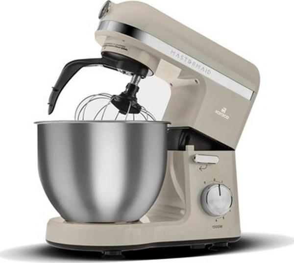 Karaca 1200 Watt + Pro Çift Kollu Aparat Hamur Yoğurma Karıştırıcı-Püre Yapma 6 Kademeli  5 Litre Multfak - Image 1