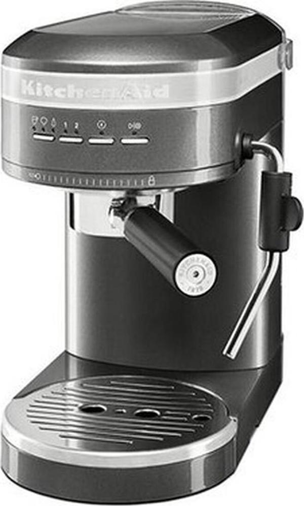 Kitchenaid 5KES6503EMS Proline Espresso Mak. - Madalion Silver - Image 1
