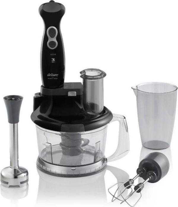 AR1118 MİXSET MAX MULTİ BLENDER SETİ SİYAH - Image 1