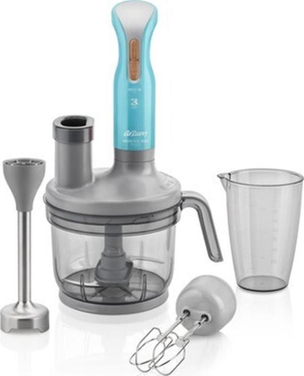 Arzum AR1048 Prostick 1500 Çubuk Blender Seti-Marin - Image 1