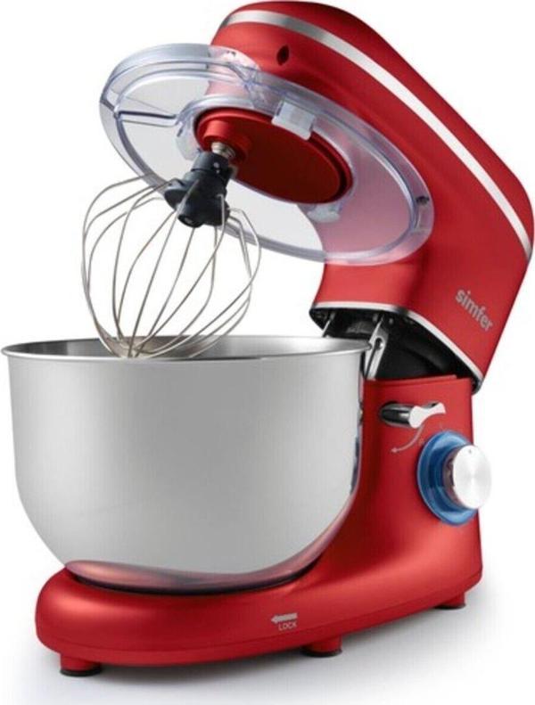 SK 5203 ŞEFİM STAND MİKSER 5,5L 1400W KIRMIZI - Image 1