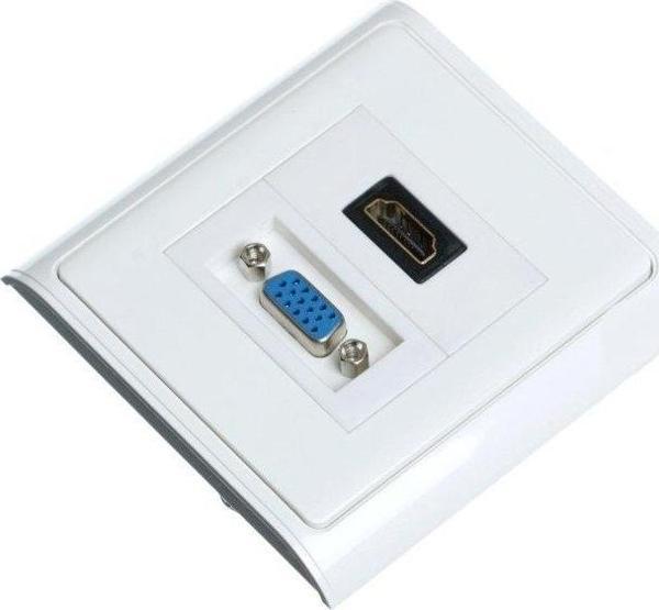 Vga+Hdmi Duvar Prizi - Image 1