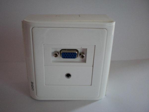 Vga+Audio Duvar Prizi - Image 1