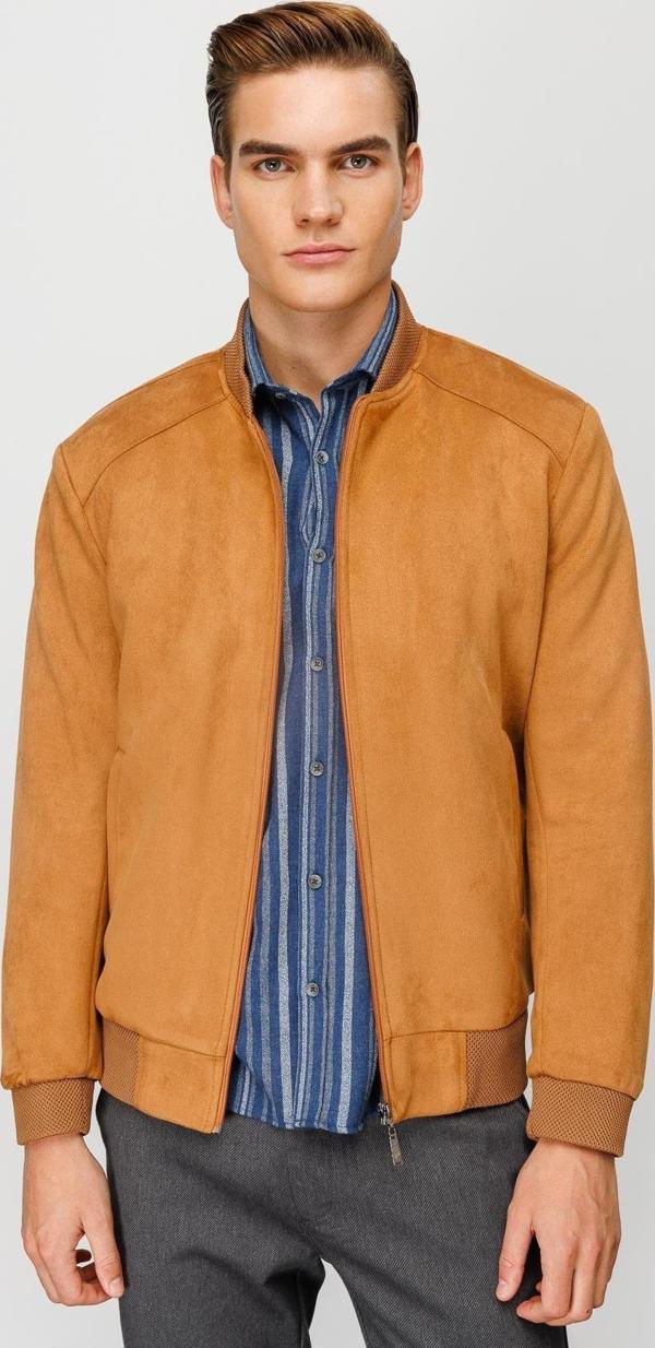 Erkek Kahve   Süet Mont - Image 1