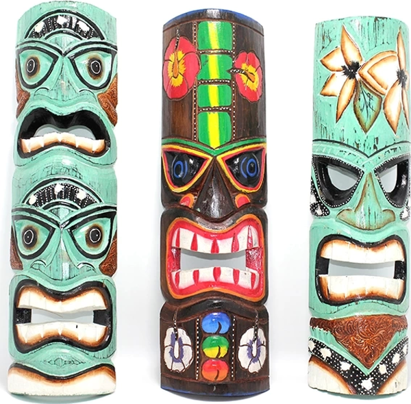 Ahşap Duvara Asmalı 50 Cm Mask - Image 1