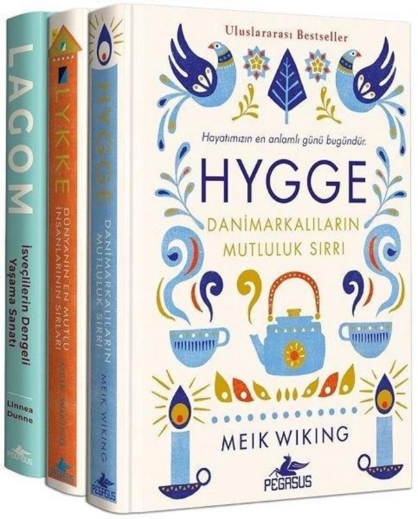 Hygge+Lykke+Lagom-3 Kitap Takım - Pegasus Yayınevi - Image 1