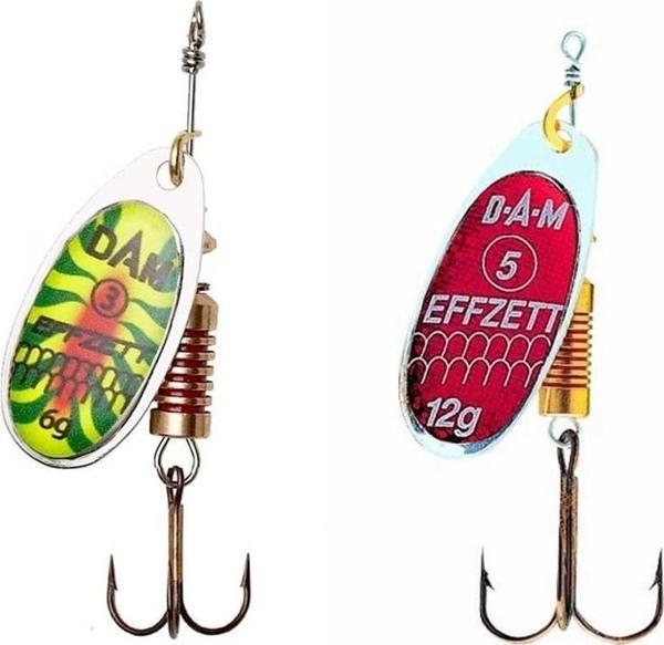 Dam Effzett #1 3gr Spinner Yem Reflex Red - Image 1