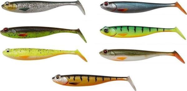 Dam Effzett Shadster Slim 6,5cm 2,3gr Silikon Yem Firetiger UV - Image 1