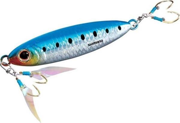 Shimano Ocea Stinger Butterfly Flat Light 6,6cm 40gr Jig Yem Red Gold - Image 1