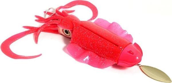 Seabor Cuttlefish 285gr Silikon Kalamar Jig Yem Pink UV - Image 1