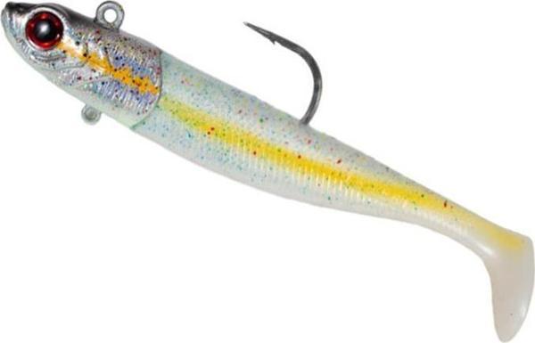Seabor Deep Fake 2+1 17cm 150gr Silikon Yem White UV - Image 1
