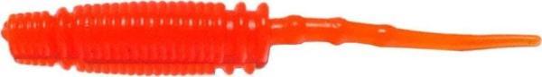 Ryuji Rock Worm 4cm Kokulu Silikon Yem Yellow UV - Image 1