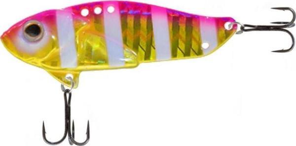 Strike Pro JG-005 D Cyber Vibe Zebra Color 5,5cm 17gr Vibrasyon Yem Pink Zebra - Image 1