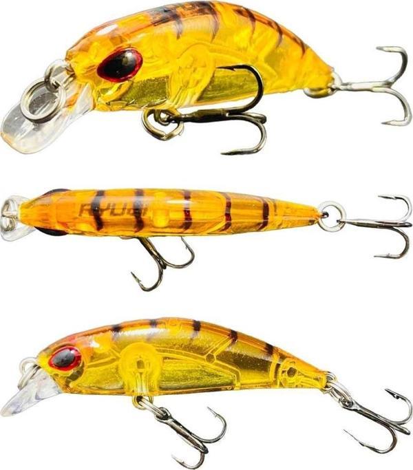 Ryuji S70 7cm 9gr Sinking Maket Yem Lemon Shiner - Image 1