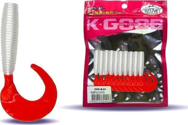 Mutant 3540 Micro Snap 5,5cm 1,6gr Silikon Yem White Red - Image 1