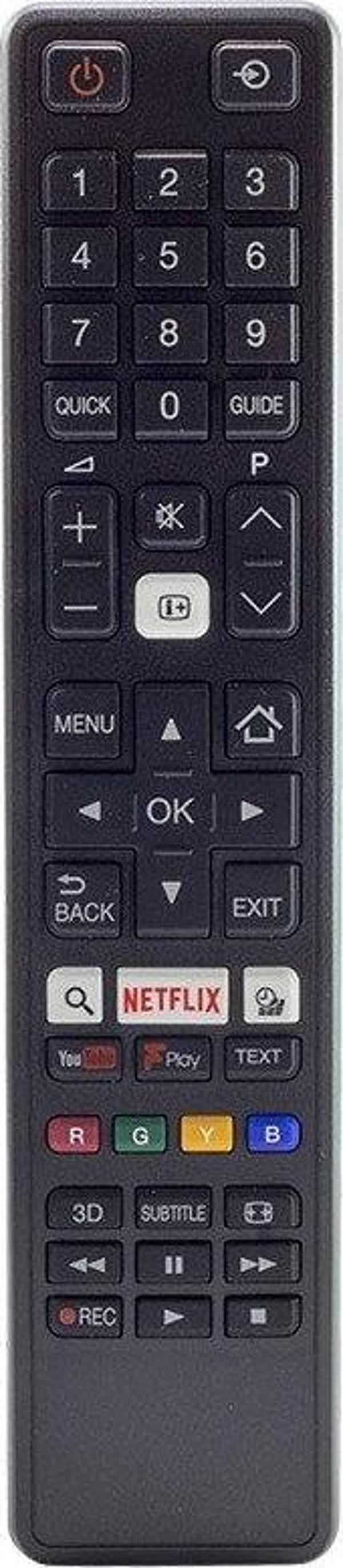 TOSHİBA CT-8069 Uyumlu Netflix Smart Led Televizyon Kumandası - Image 1