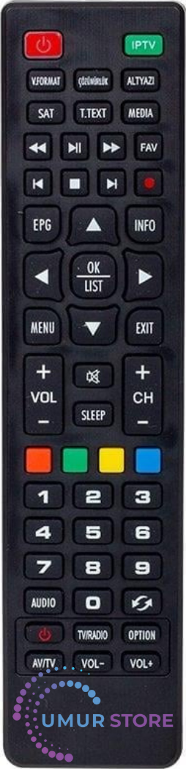 Hiremco Seoultech Zımba Uydu Alıcı Kumandası - Image 1