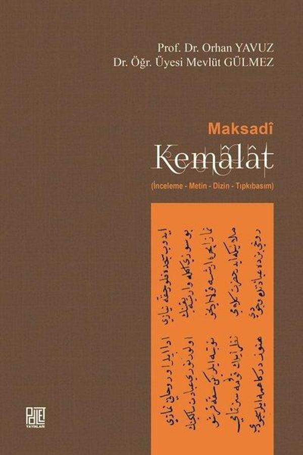 Maksadi Kemalat - Palet Yayınları - Image 1