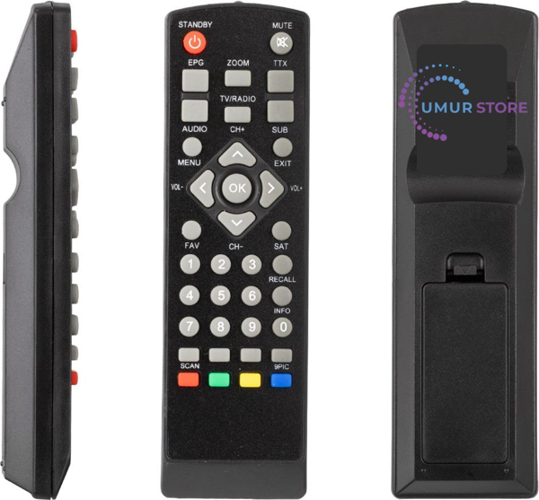 Hiremco Mini SD Wise Uydu Alıcı Kumandası - Image 1
