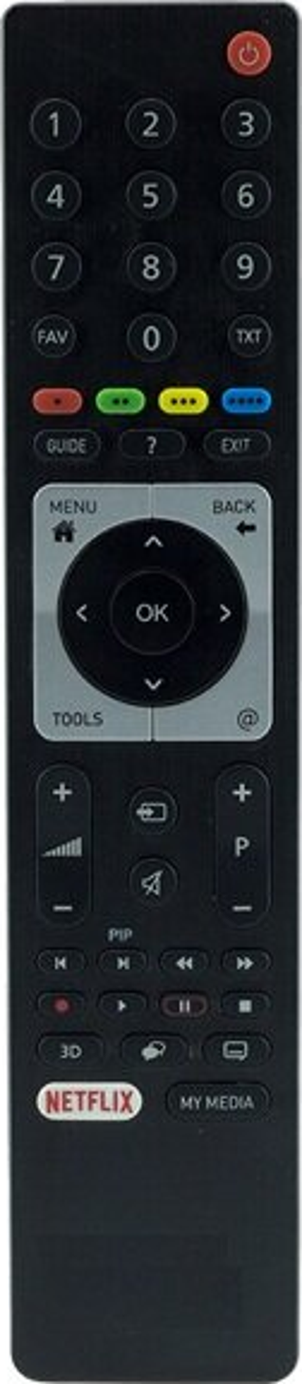 Beko B49L 9785 5S QUATRO UHD Yedek Kumanda - Image 1
