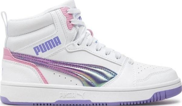 Puma Rebound V6 Mid Bouncy Sky Jr 398725-01 Boğazlı Unisex Spor Ayakkabı - Image 1