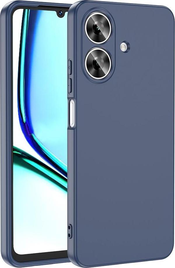 Realme Note 60 Uyumlu Kamera Çıkıntılı Silinebilir Leke Tutmaz İçi Kadife Lansman Kılıf - Image 1