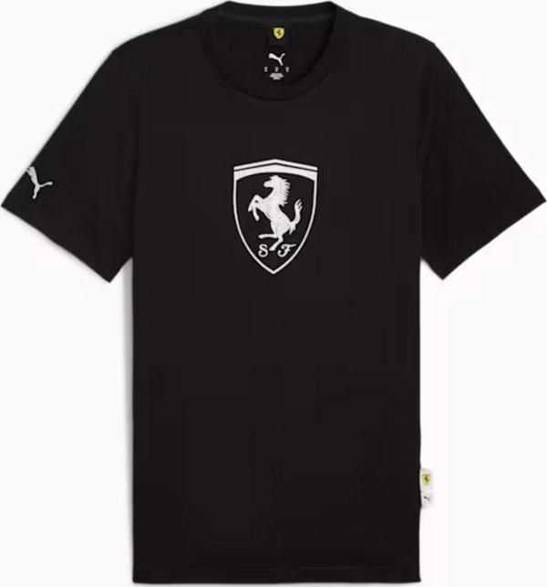 Puma 632785-01 Ferrari Tonal Shield Tee Tişört Erkek T-Shirt - Image 1