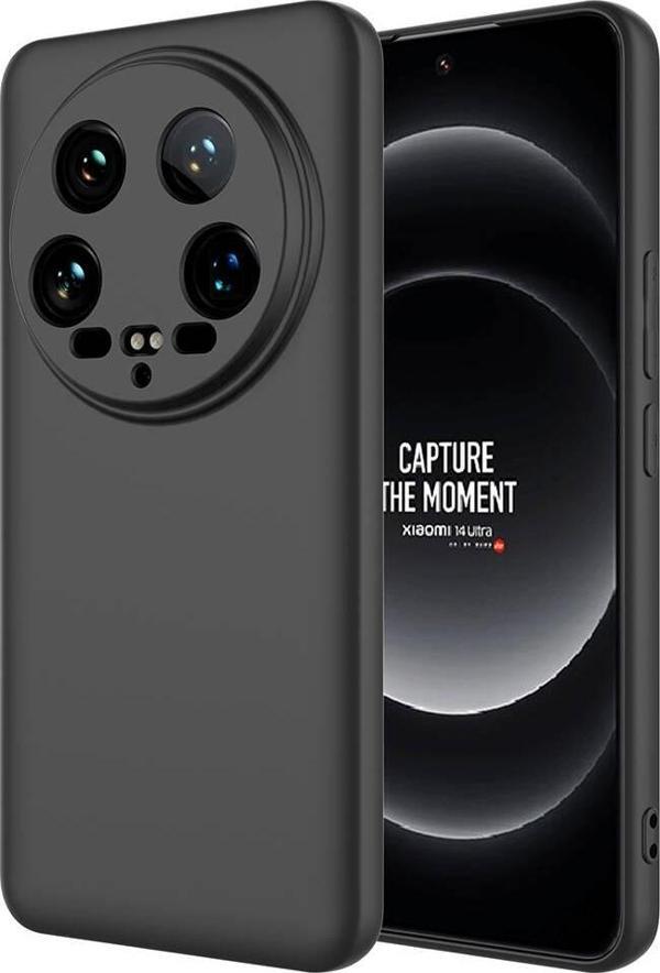 Xiaomi Mi 14 Ultra Uyumlu Kamera Çıkıntılı Silinebilir Leke Tutmaz İçi Kadife Lansman Kılıf - Image 1