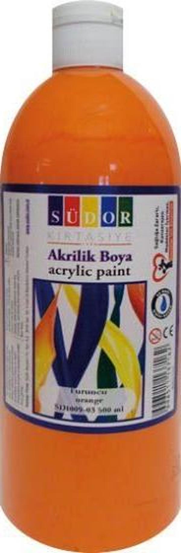 Südor Akrilik Boya 500cc Turuncu 2 adet - Image 1