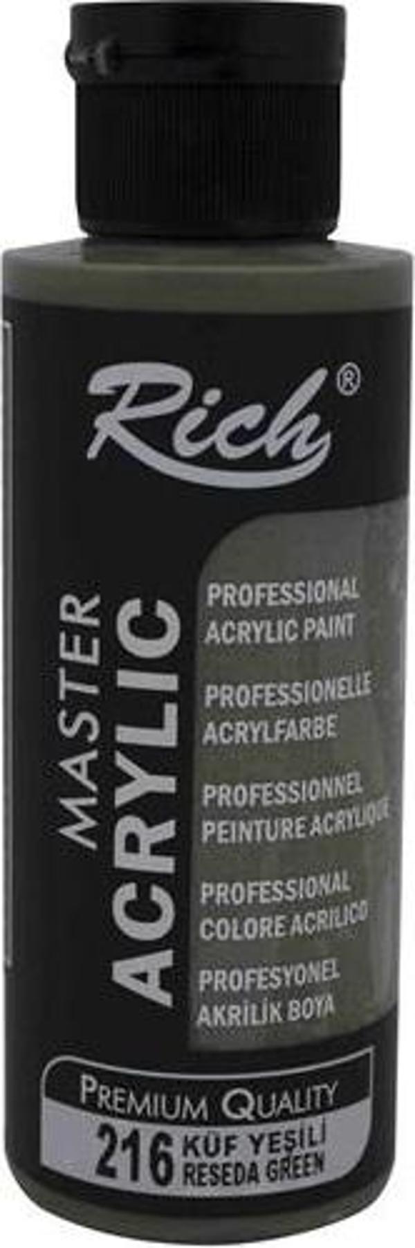 Rich Akrilik Boya 120 Ml Küf  Yeşili - 2 adet - Image 1
