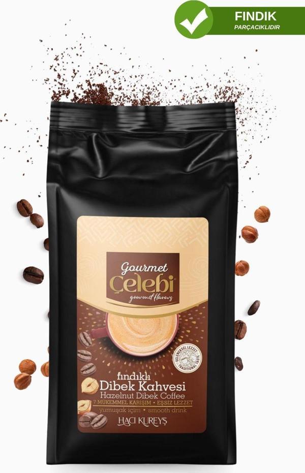 Gourmet Çelebi Fındıklı Dibek Kahvesi 1 Kg 1 Kg - Image 1