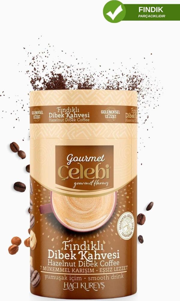 Gourmet Çelebi Fındıklı Dibek Kahvesi 250Gr. 250 Gr - Image 1